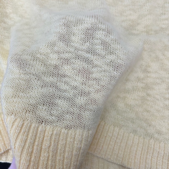 Christopher & Banks Butter Yellow 3/4 Sleeve Top S Soft Lightweight Breathable - Picture 5 of 13